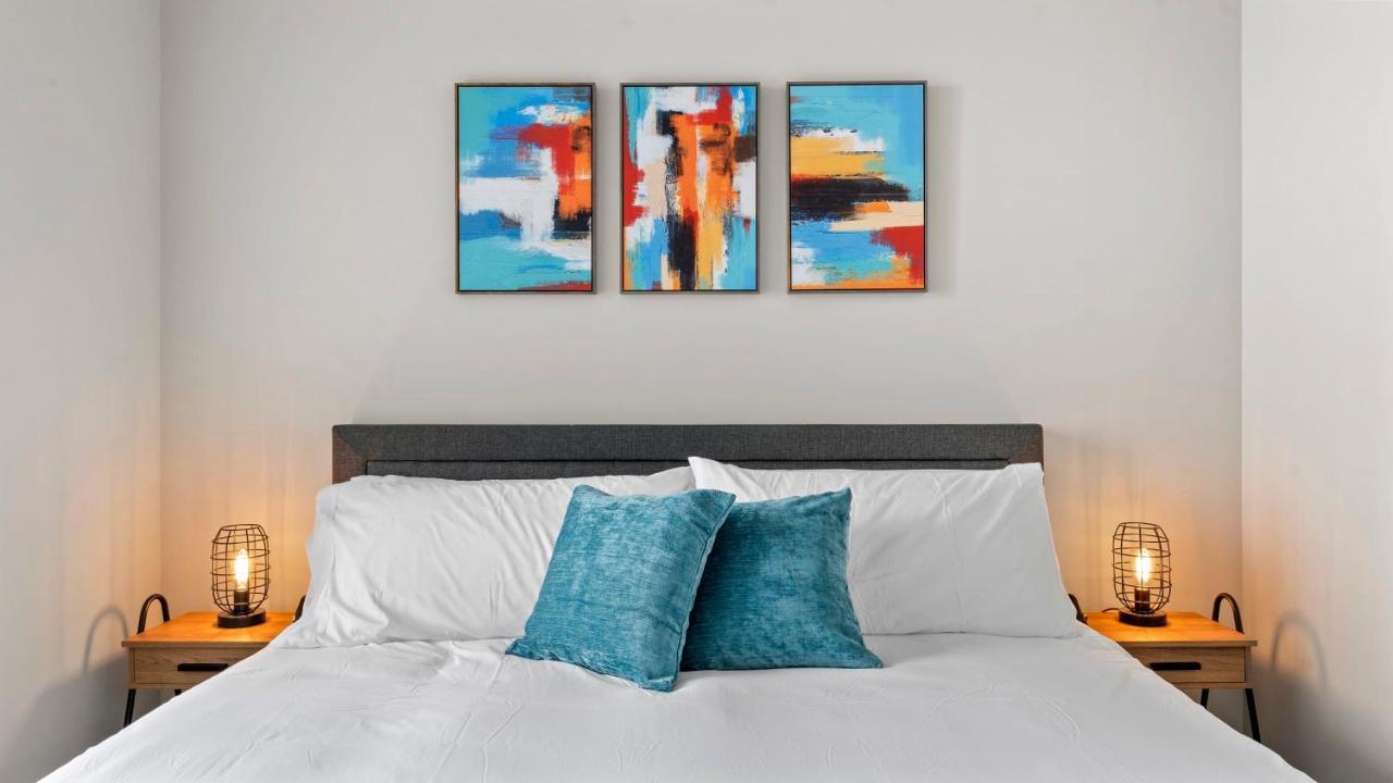Luxury Central Apts - Free Parking, Gym, Fast Wifi Leilighet Austin Eksteriør bilde