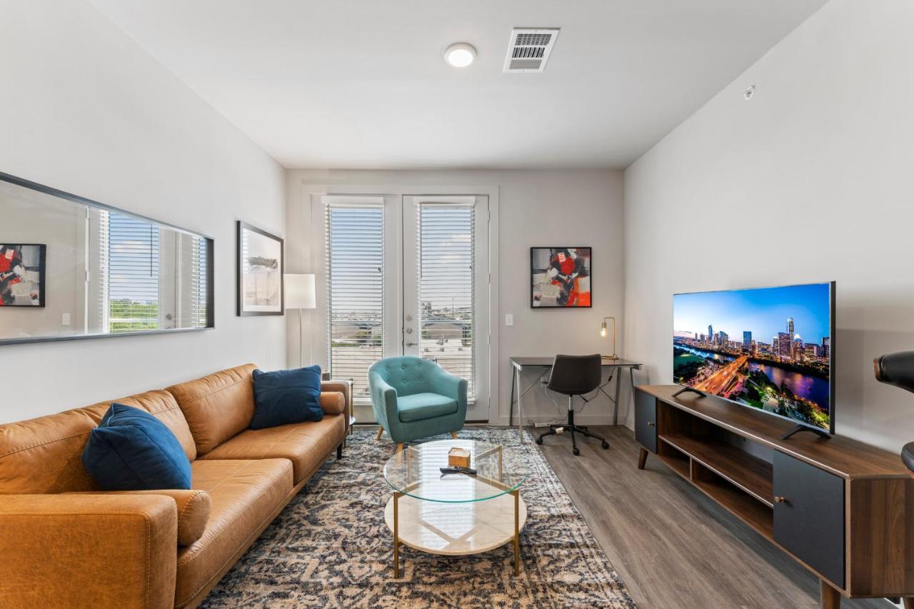 Luxury Central Apts - Free Parking, Gym, Fast Wifi Leilighet Austin Eksteriør bilde